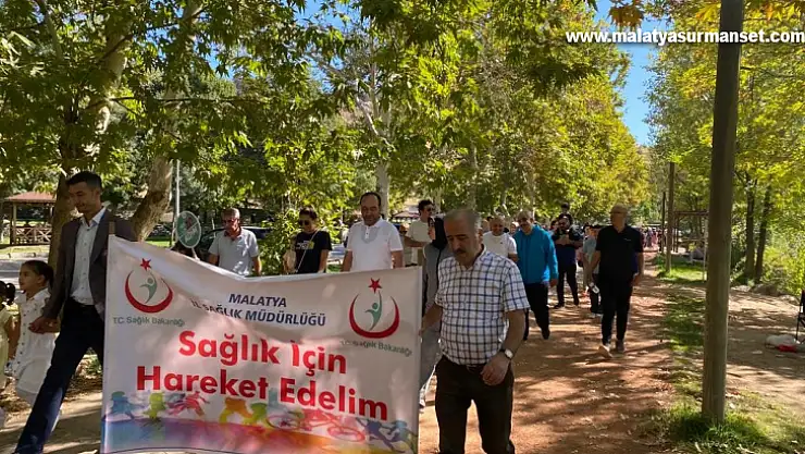'Her gün 10 bin adım' hedefiyle yürüdüler
