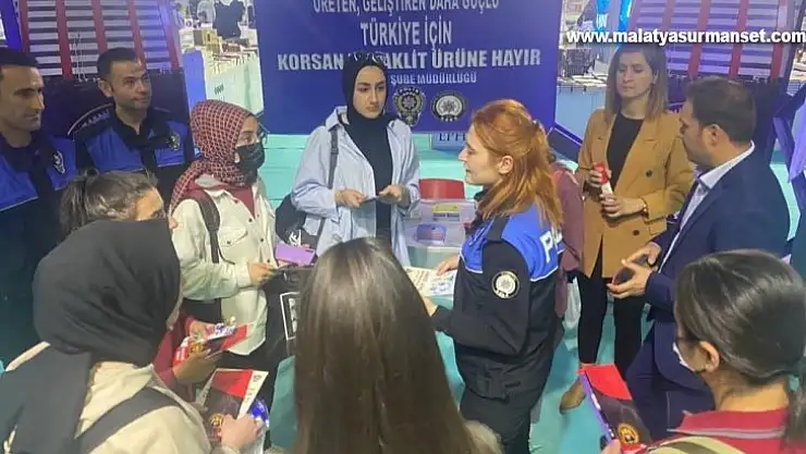 'Korsan ve Taklit Ürüne Hayır' bilgilendirmesi