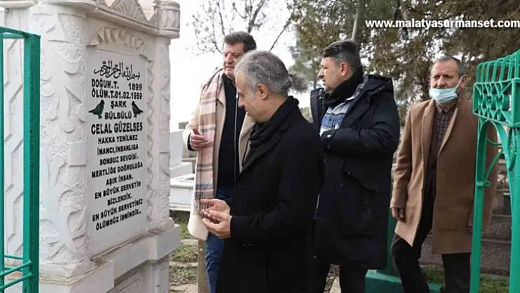 'Şark Bülbülü' Celal Güzelses kabri başında anıldı