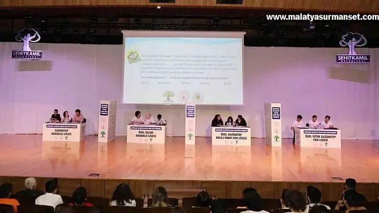'Şehitkamil yarışıyor' liselerarası bilgi yarışması düzenlendi