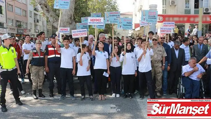 'Yaya güvenliğinin nöbetçisiyiz' kampanyası Adıyaman'da uygulandı