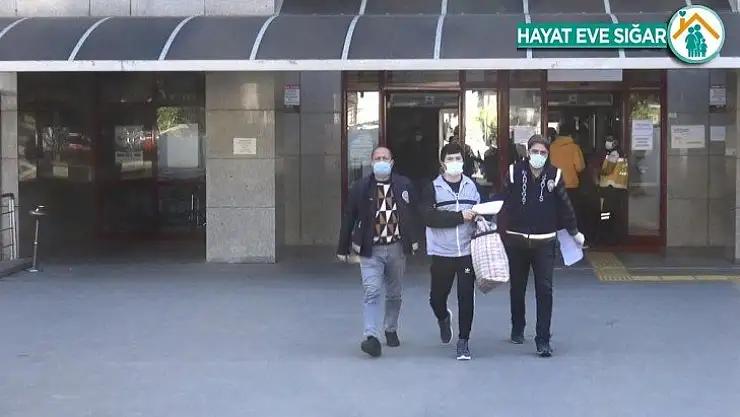 1 hafta arayla 2 motosiklet çalan hırsız tutuklandı