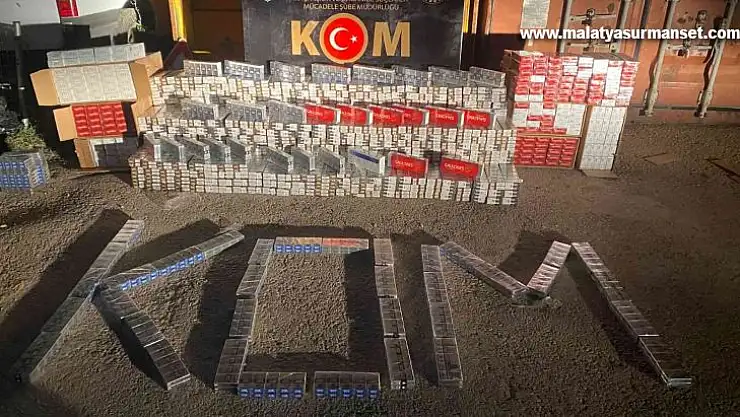 10 bin 790 paket kaçak sigara ele geçirildi