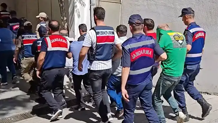 10 İlde Dev Operasyon Organize Suç Örgütlerine Ağır Darbe!