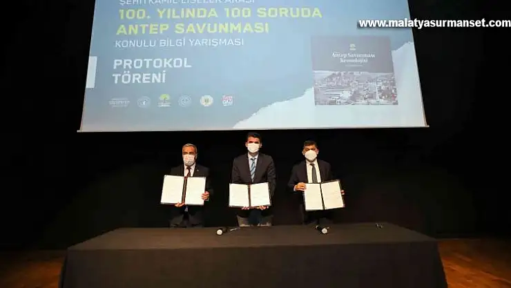 100 soruda Antep Savunması konulu bilgi yarışması