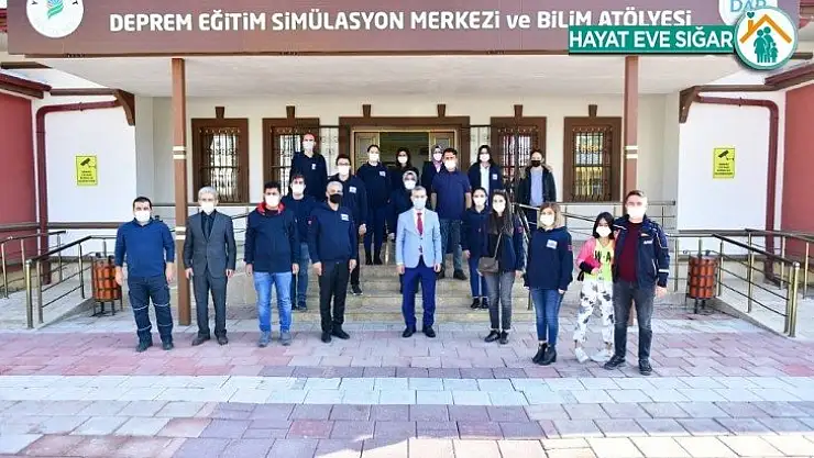 112 personeline deprem eğitimi