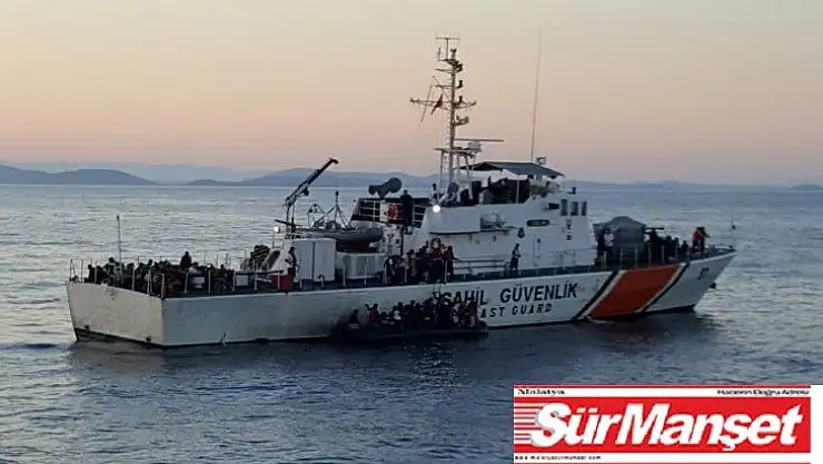 149 düzensiz göçmen Türk Sahil Güvenlik botlarınca kurtarıldı