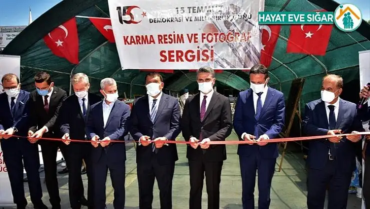 15 Temmuz Sergisi açıldı