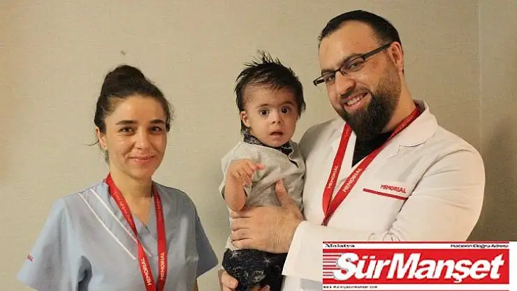 150 bin doğumda bir görülen hastalıktan 1 saatte kurtuldu