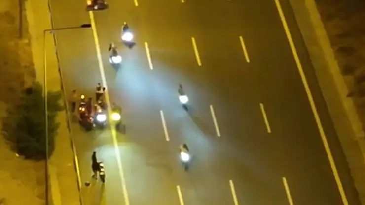 17 Motosiklet Sürücüsüne İşlem Yapıldı