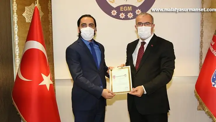18 yıllık cinayeti aydınlatan  ekibe başarı belgesi verildi