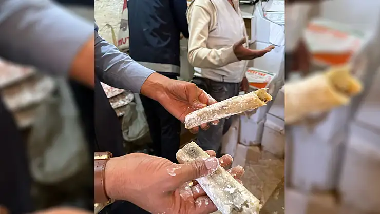 2 Ton Küflenmiş Lokum Ele Geçirildi