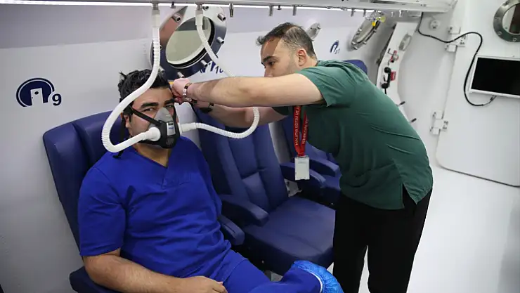 20 Yıldır İyileşmeyen Hasta Oksijen Tedavisiyle Sağlığına Kavuştu