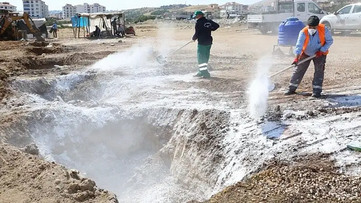 Elazığ'da  hayvan satış ve kesim yerleri temizlendi
