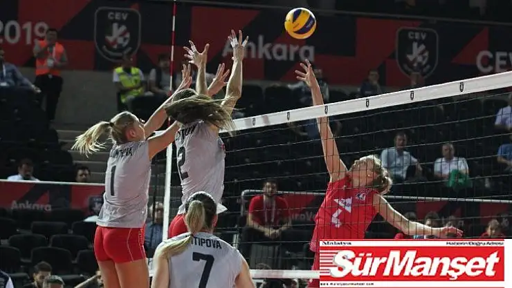 2019 Kadınlar Voleybol Avrupa Şampiyonası A Grubu: Fransa: 3 - Bulgaristan: 2