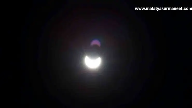 2022'nin son güneş tutulması Elazığ'da da görüldü