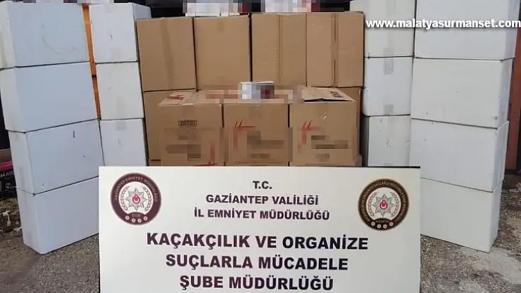 229 bin 800 kaçak makaron ele geçirildi