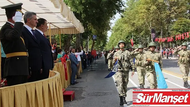 30 Ağustos Zafer Bayramı Malatya'da coşkuyla kutlandı