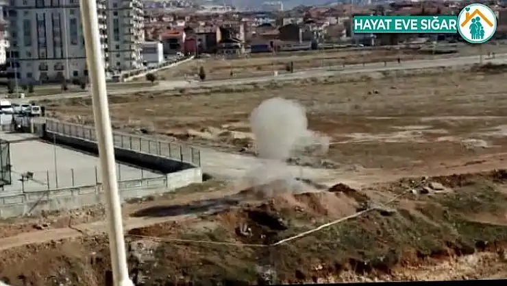 35 yıl sonra polise verdiği bilgi sayesinde toprağa gümülü top mermisi bulundu