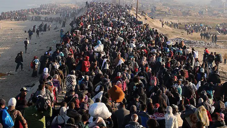 376 binden fazla Filistinli Gazze'nin kuzeyine döndü