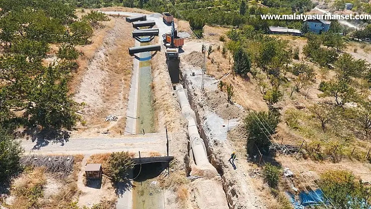 40 Km'lik Ana İsale Hattı Çalışmaları Başladı