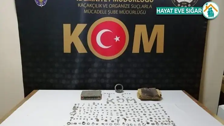413 adet tarihi sikke ele geçirildi