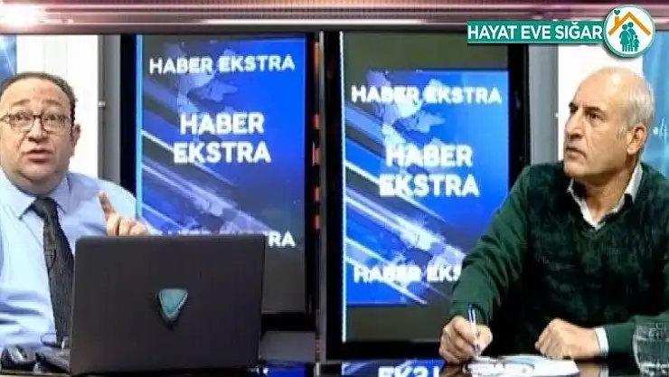 4,7'lik depreme canlı yayında yakalandılar