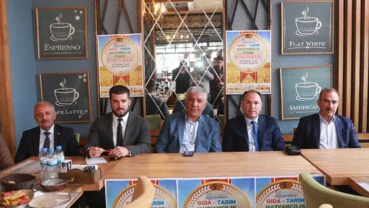 5. Adıyaman Gıda Tarım ve Hayvancılık Fuarının tanıtım toplantısı yapıldı