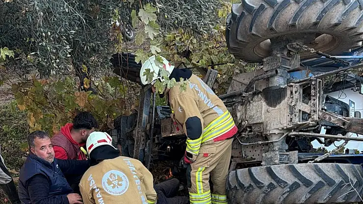64 Yaşındaki Çiftçi Traktörün Altında Can Verdi!