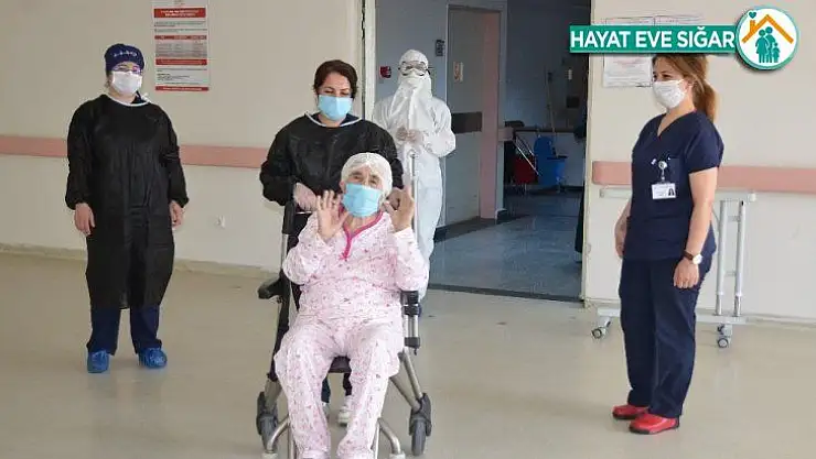 77 yaşında korona virüsü yendi