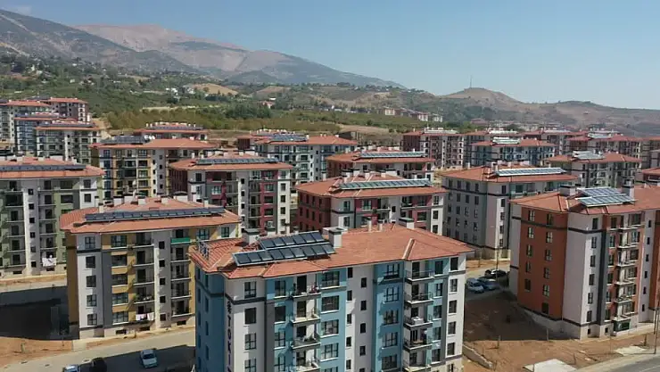 8 Bin 626 Afetzede Konutlarının Anahtarını Teslim Aldı