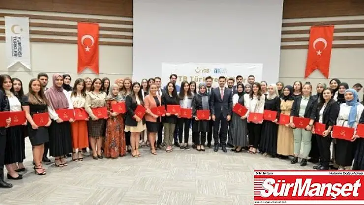 8'inci dönem Türkiye stajları sertifika töreni