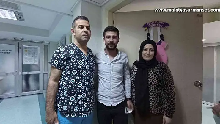 8 yıllık evlat hasreti 4'lü kombin tedaviyle sona erdi