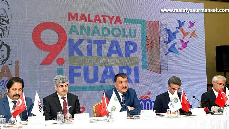 9'ncu Malatya Anadolu kitap ve kültür fuarı 13 Mayıs'ta başlıyor