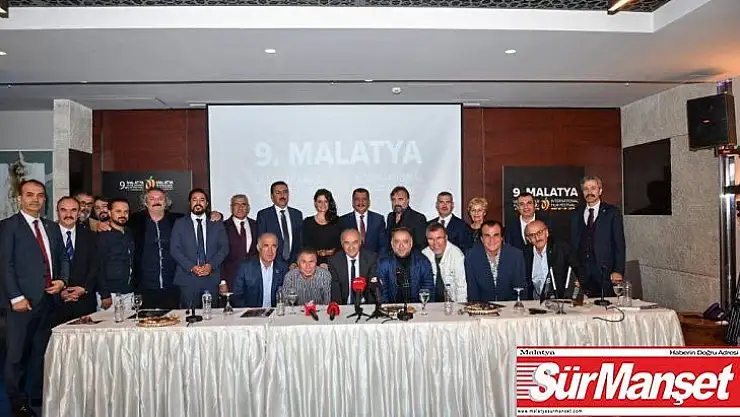 9. Uluslar arası Malatya Film Festivali'nin tanıtım toplantısı yapıldı