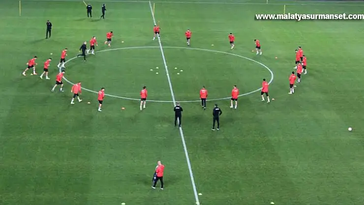 A Milli Takım, Çekya maçı hazırlıklarını tamamladı