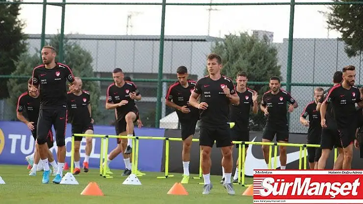 A Milli Takım, hazırlıklarını sürdürdü