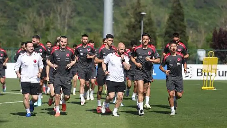A Millî Takımımız, Türkiye'deki Son Çalışmasını Yaptı