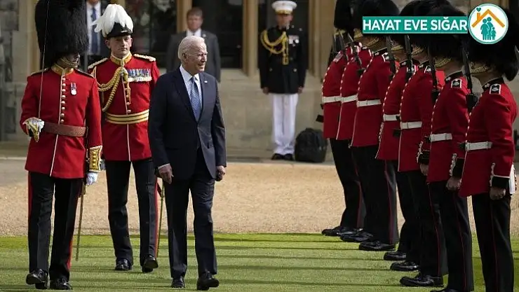 ABD Başkanı Biden, İngiltere Kraliçesi II. Elizabeth ile bir araya geldi