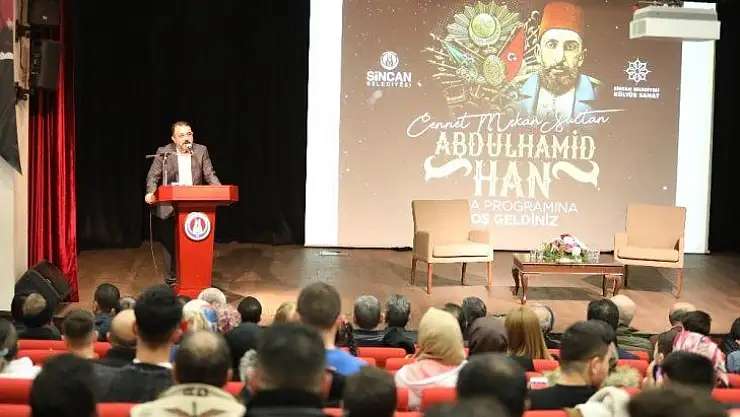 Abdülhamid Han Sincan'da anıldı