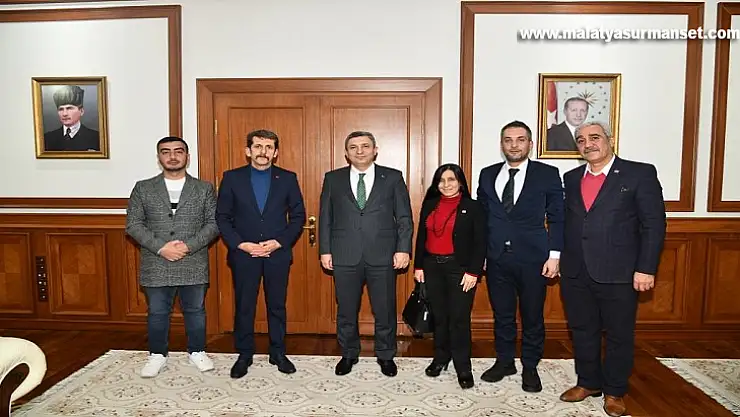 ABYB Vali Hulusi Şahin Ziyaret