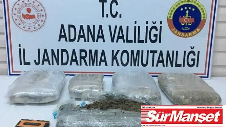 Adana'da uyuşturucu operasyonu