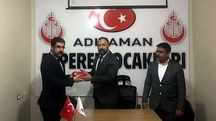 Adıyaman Alperen Ocaklarında görev değişimi