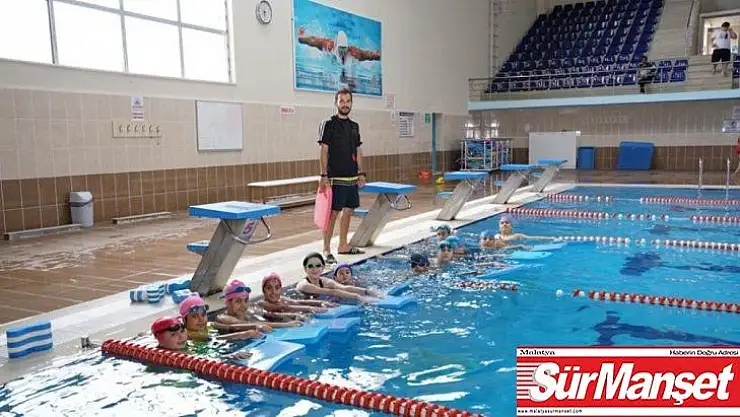 Adıyaman Belediyesi kış spor okullarında yüzme kursu eğitimleri başladı