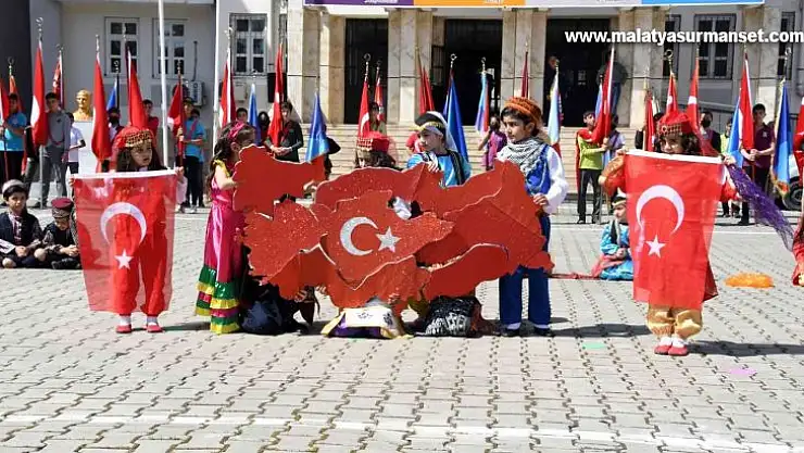 Adıyaman'da 23 Nisan büyük bir coşkuyla kutlandı