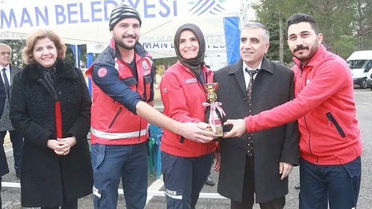 Adıyaman'da ambulans rallisi yapıldı