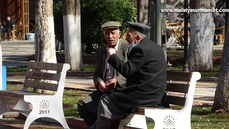 Adıyaman'da, bahar havası yaşanıyor