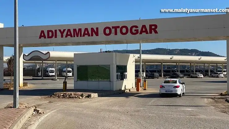 Adıyaman'da bir yılda 529 bin 680 yolcu taşındı