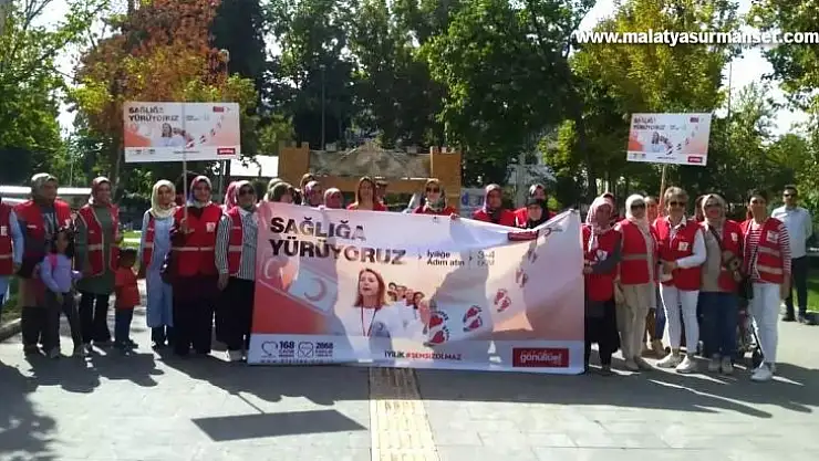 Adıyaman'da Dünya Yürüyüş Günü etkinliği