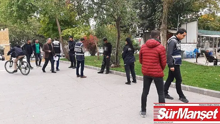 Adıyaman'da, huzur uygulaması yapıldı